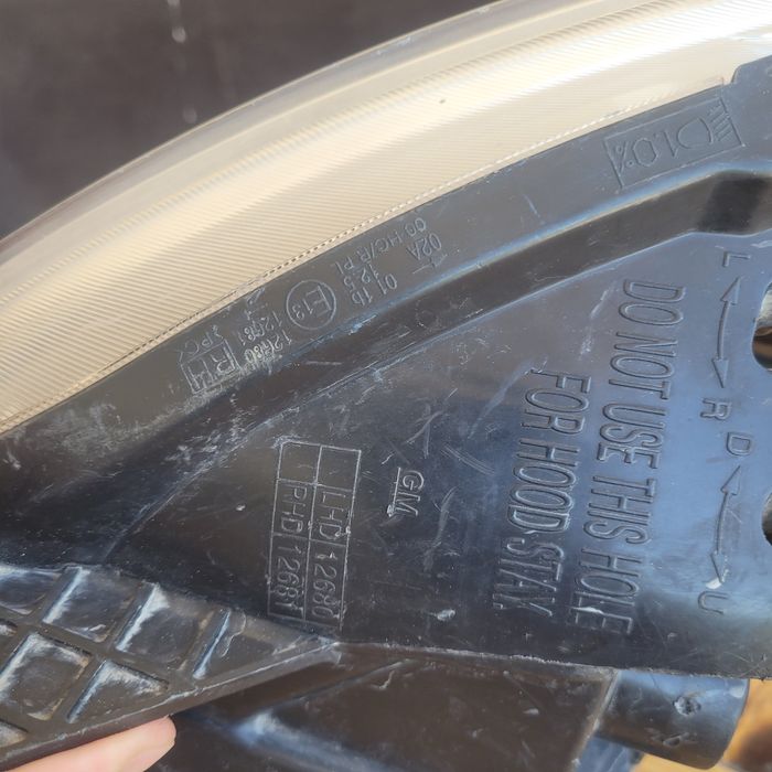 Фара Спарк шевроле