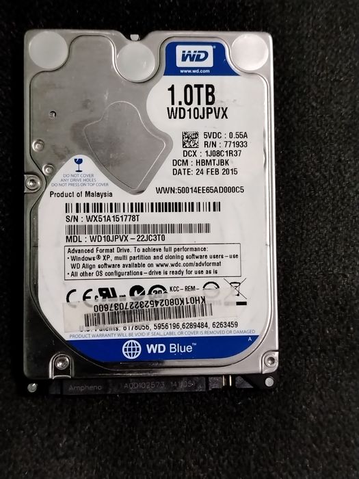 Hard 1Tb diverse modele. Sunt testate, fără erori
Înainte de a comanda va rog sa verificați disponibilitatea stocului!
