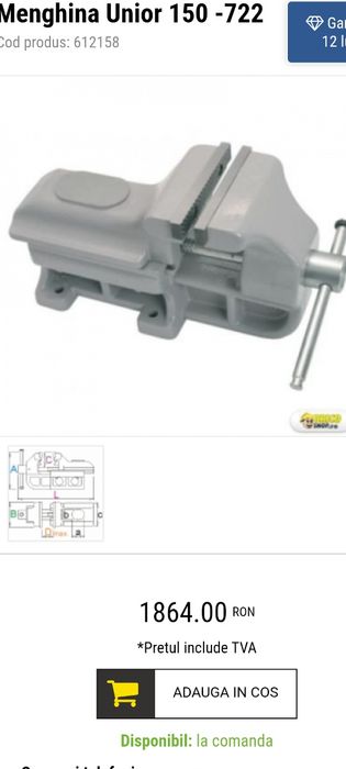 Menghină românească 150mm