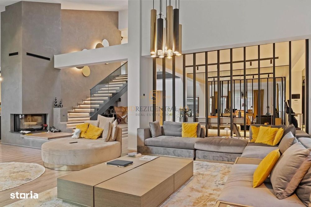 Vila premium 6 camere, ultrafinisata, cu piscină|Pipera-Iancu Nicolae