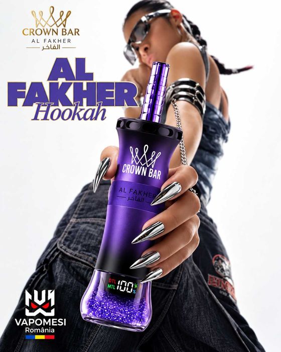 Vape Al Fakher Crown Bar 60.000 Puffuri Imbatabile !