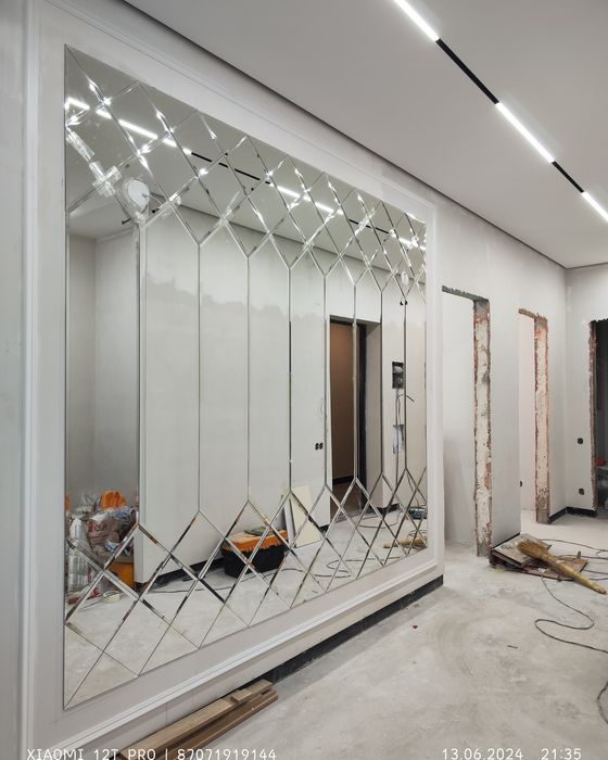 Фацетный Зеркала. Зеркало панно