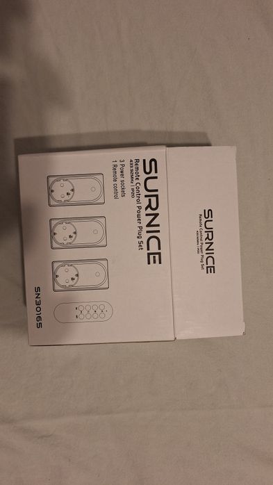 Priză wireless cu telecomandă 2000W cu rază de 80m – Set 3