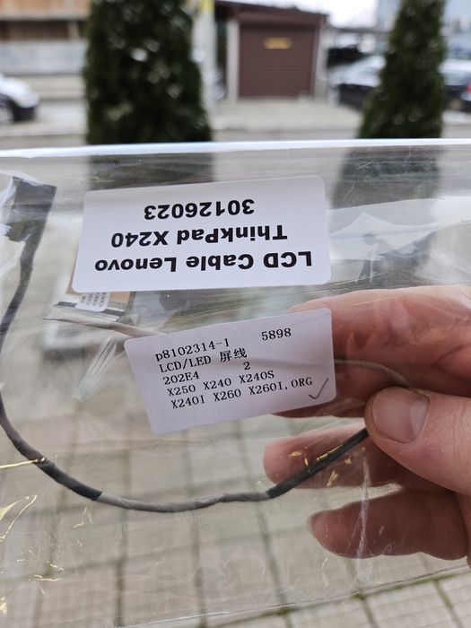 Кабел дисплей (LCD) Lenovo ThinkPad X240 X250 X260 X240L X240S X250X