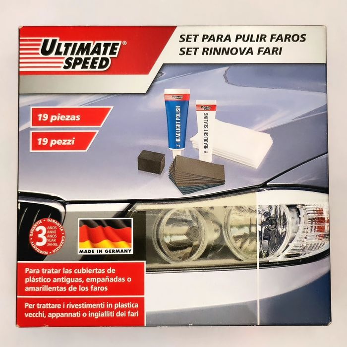 Kit pentru reconditionare, polish faruri matuite - SIGILAT