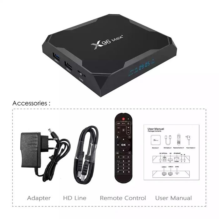X96 Max plus TV Box