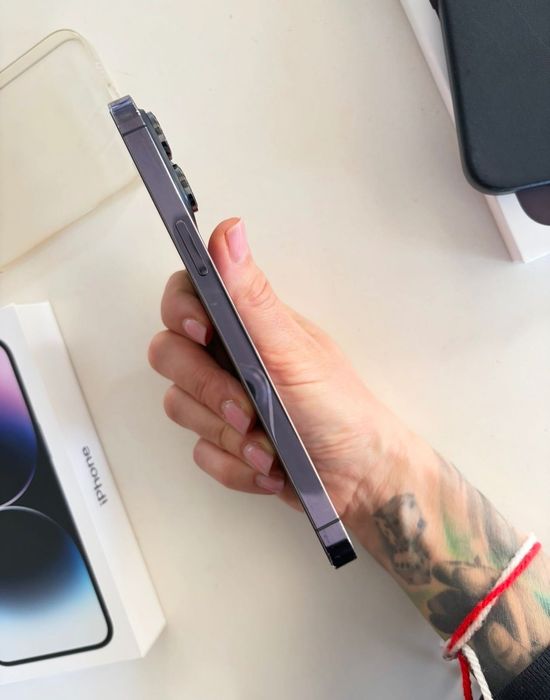 iPhone 14 Pro Max 1TB Deep Purple + кутия + кейсове