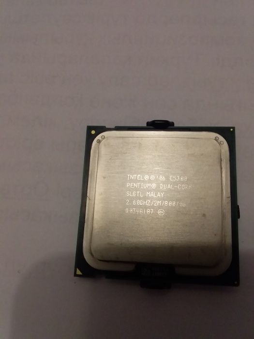 Матплата LGA775, процессор Dual Core E5300, DVD-RW