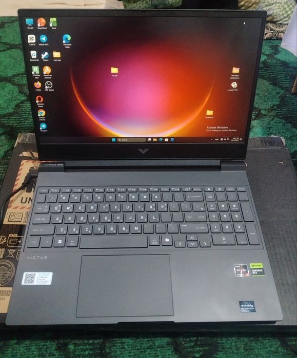 HP Victus 15 noutbuk sotiladi