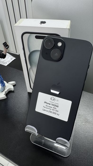 Iphone 15(256)black айфон 15(256) Павлодар