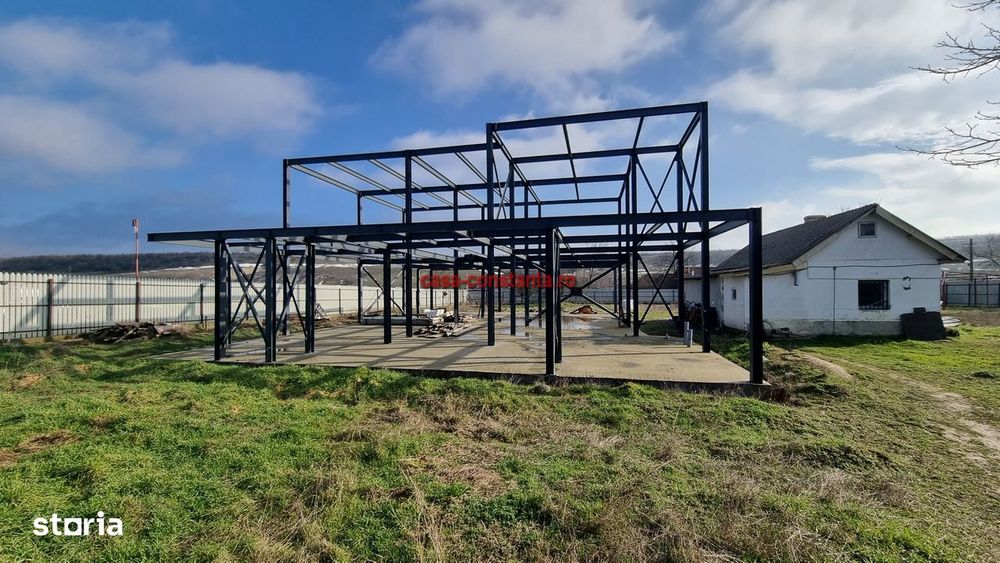 Casă P+1 pe structură metalica  – teren 2.660 mp  - toate utilitatile