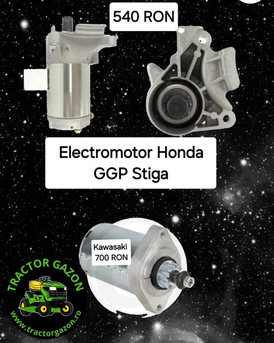 Electromotor Tractoras Gazon Briggs &Stratton Tecumseh  Kawasaki Honda