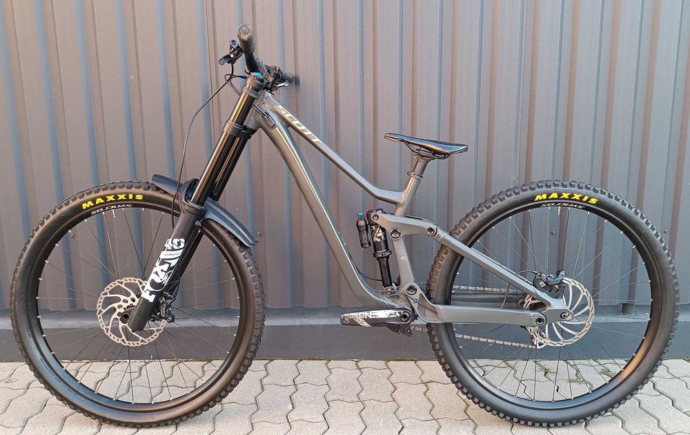 Bicicleta second hand downhill full suspension SCOTT Gambler gri S