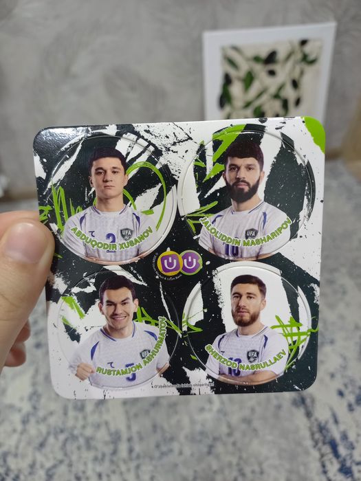 Банксы Uzum UFAФишки Uzum UFA футбол