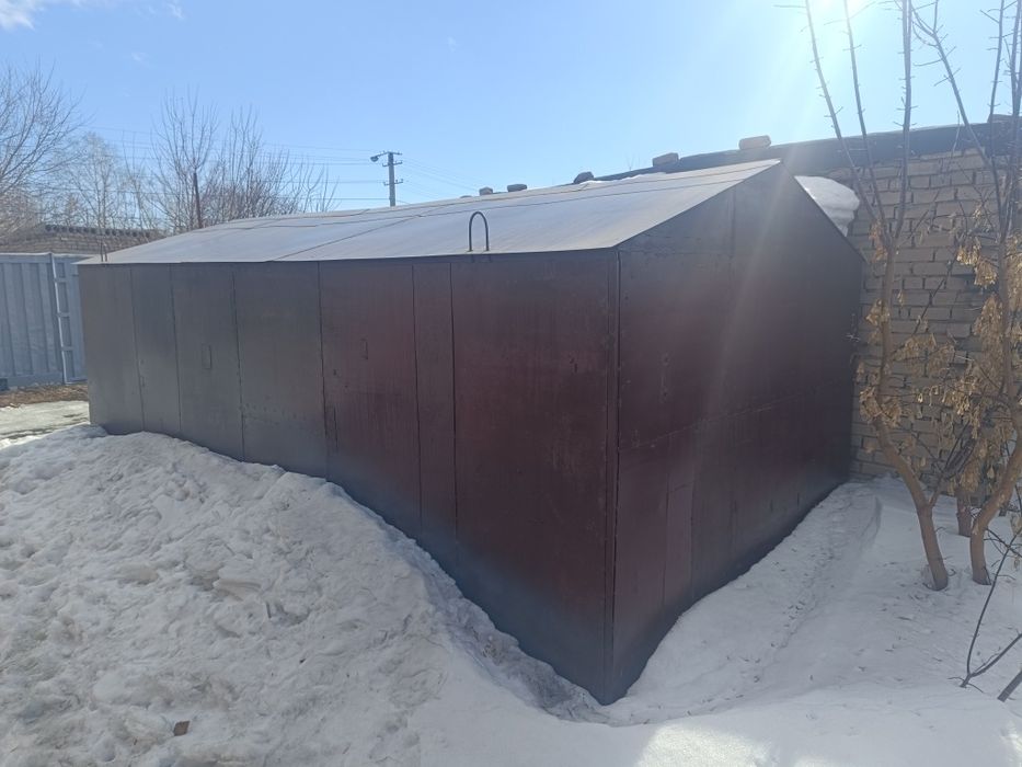 Гараж металлический