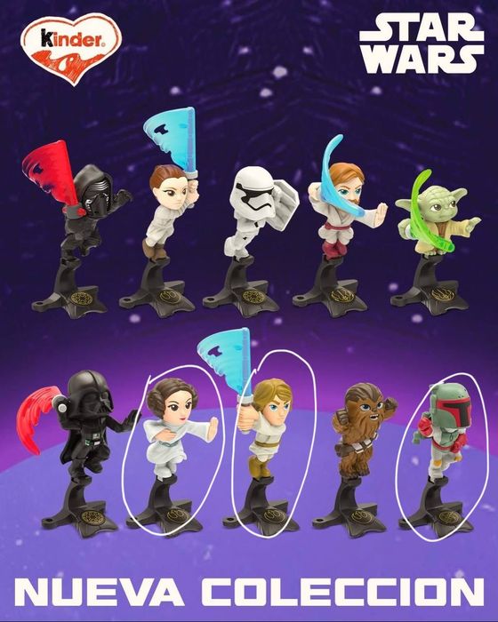 Игрушки из киндеров