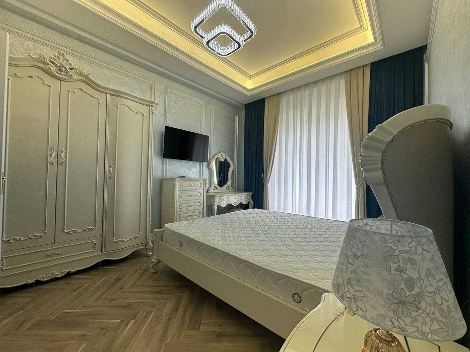 ПРОДАЕТСЯ Tashkent city GardensResidens Вид на двор С мебелью техникой