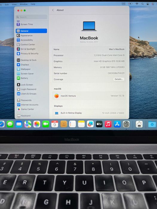 MacBook A1534 (mini)|12" Retina