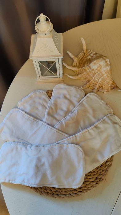 Lot scutece textile și inserturi