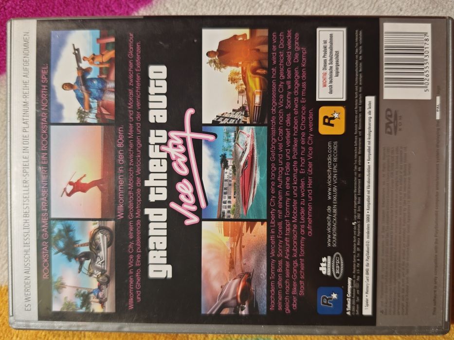Grand Theft Auto Vice City PlayStation 2