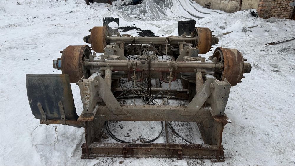 Ось в сборе для полуприцепов, тонар и тп