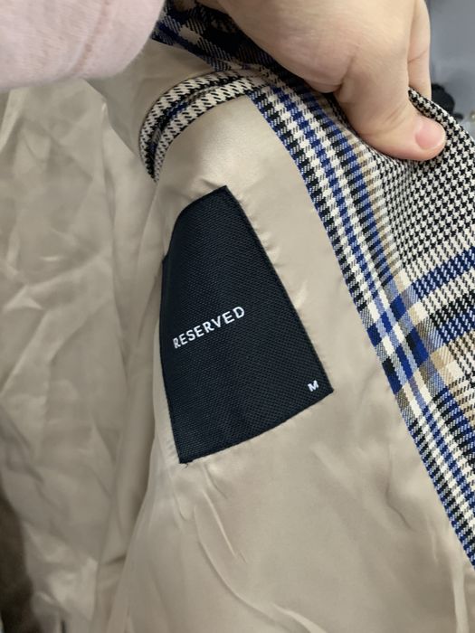 Sacou barbatesc nou reserved