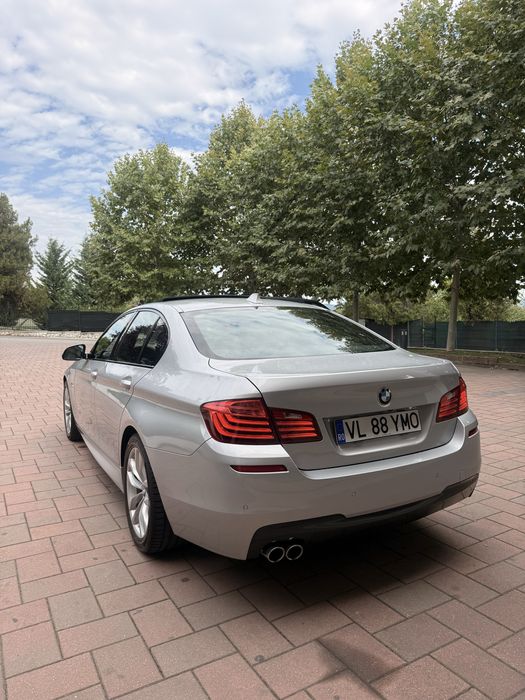 BMW 520d F10 LCI B47 | M-Pachet | HUD | Trapă | 6WB | Cameră