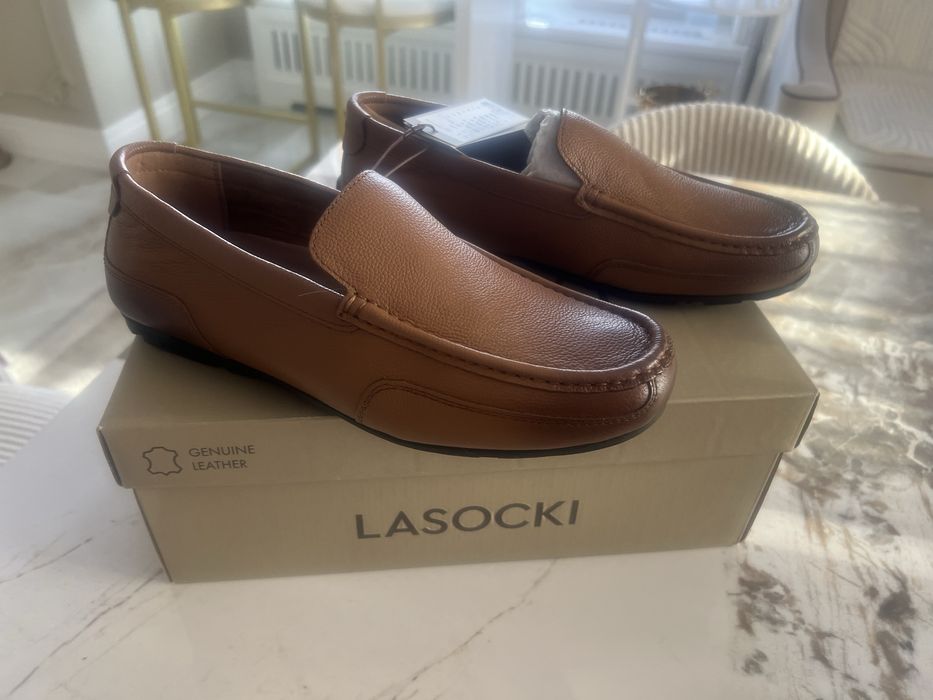 Туфли моккасины мужские