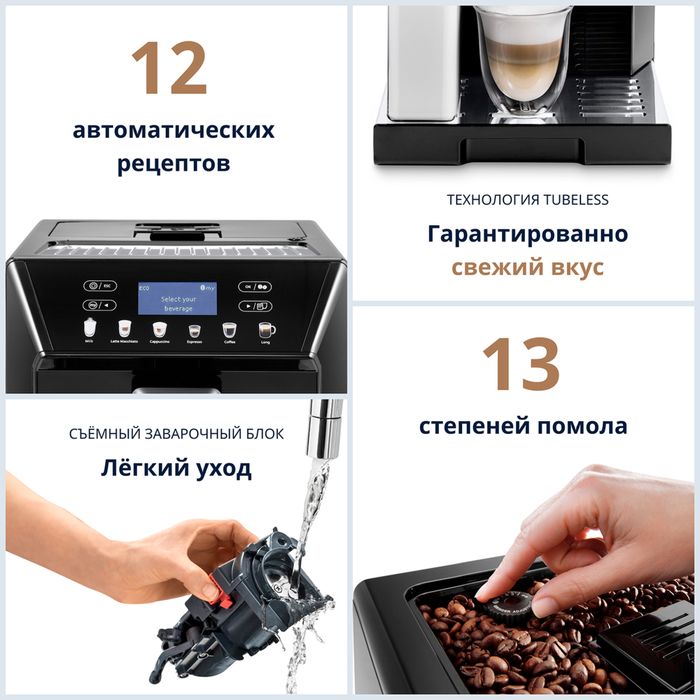 Кофемашина Delonghi ECAM46.860.B