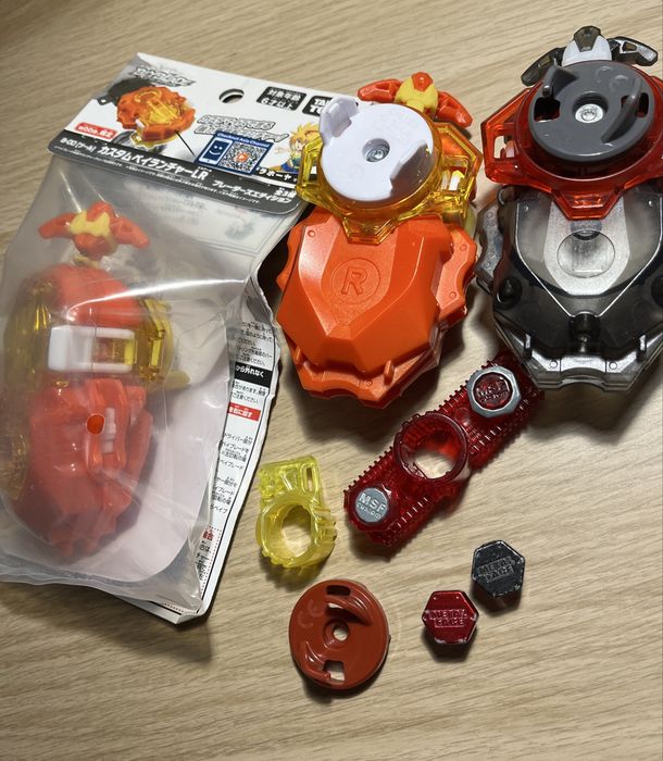 Beyblade, Бейблейд части и изтрелвачки