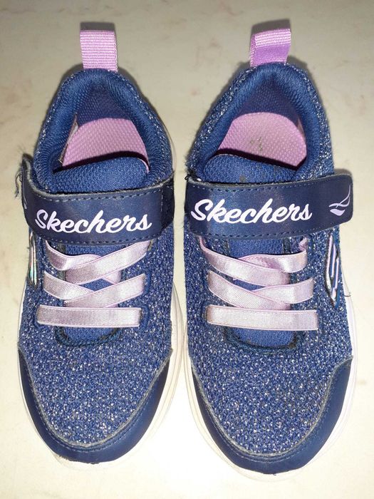 Pantofi sport Skechers bleumarin - copii - fetite - masura 25