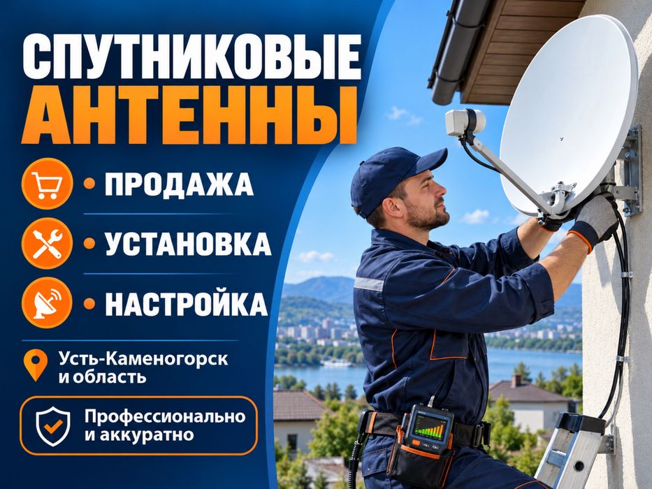 Спутниковые антенны — продажа, установка, настройка