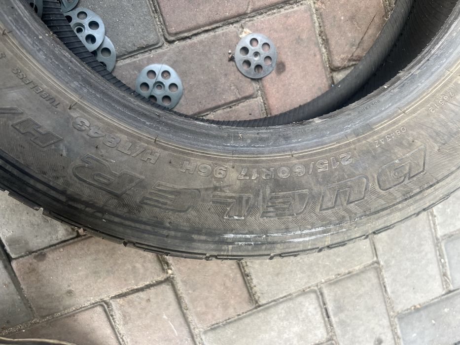 Шины летние 215/60/17