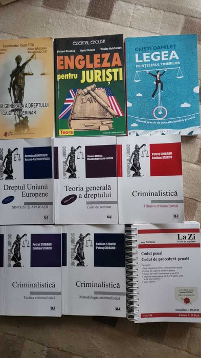 carti manuale facultatea drept univ Bucresti