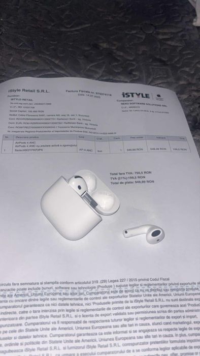 Vand AirPods 4 ANC