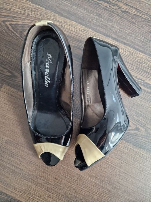 Pantofi Marelbo piele naturala marimea 37