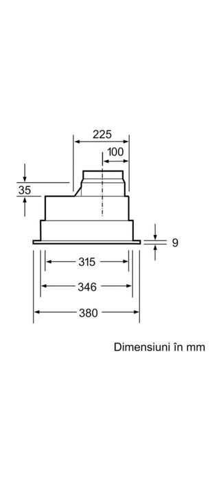 Hota incorporabila BOSCH DHL555BL
