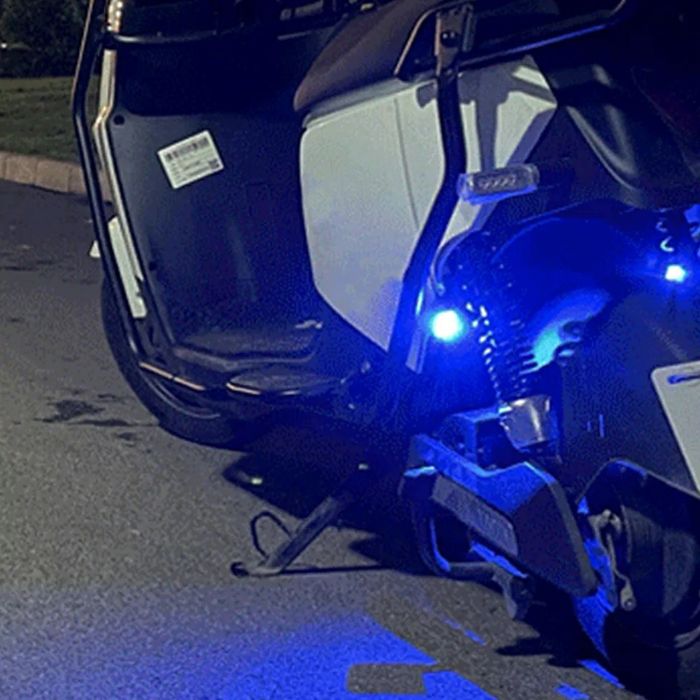 Stroboscoape led wireless, cu telecomanda, acumulator pentru mașină