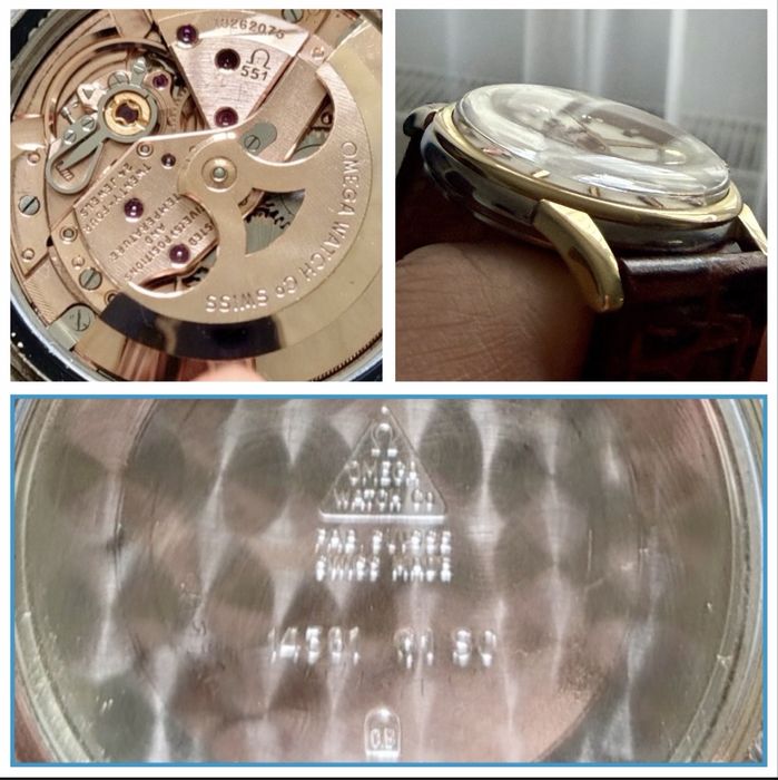 Ceas Omega Constellation Automatic 18 k Gold Cappen , full set.