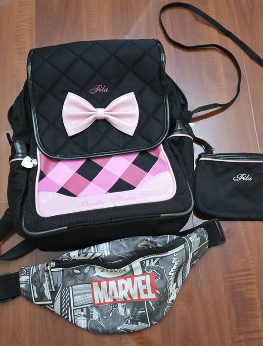 Рюкзак школьный для девочки  Fila