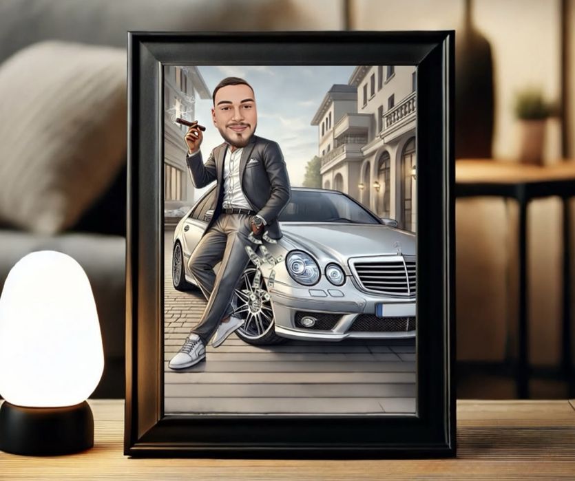 Карикатури с включена рамка промо цени