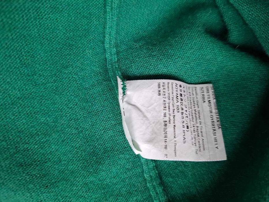 Вълнен пуловер  Benetton , размер М