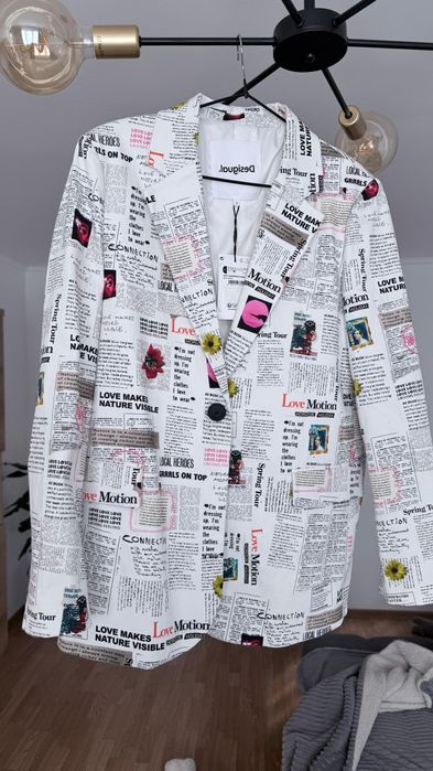 Sacou DESIGUAL  nou cu eticheta oversize