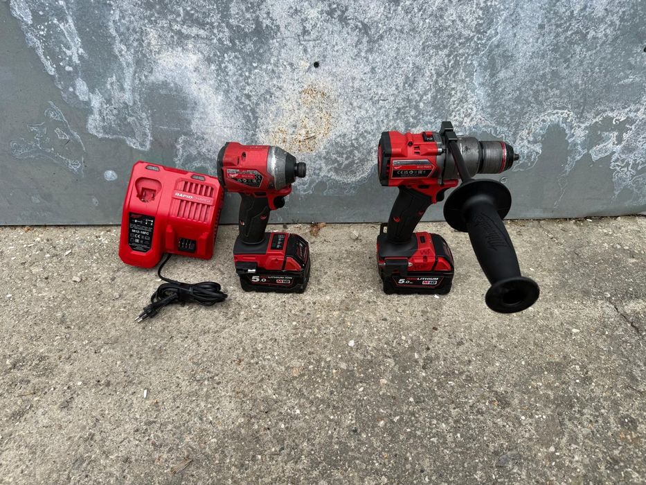 Set filetante Milwaukee M18 Fuel Brushless 5Ah