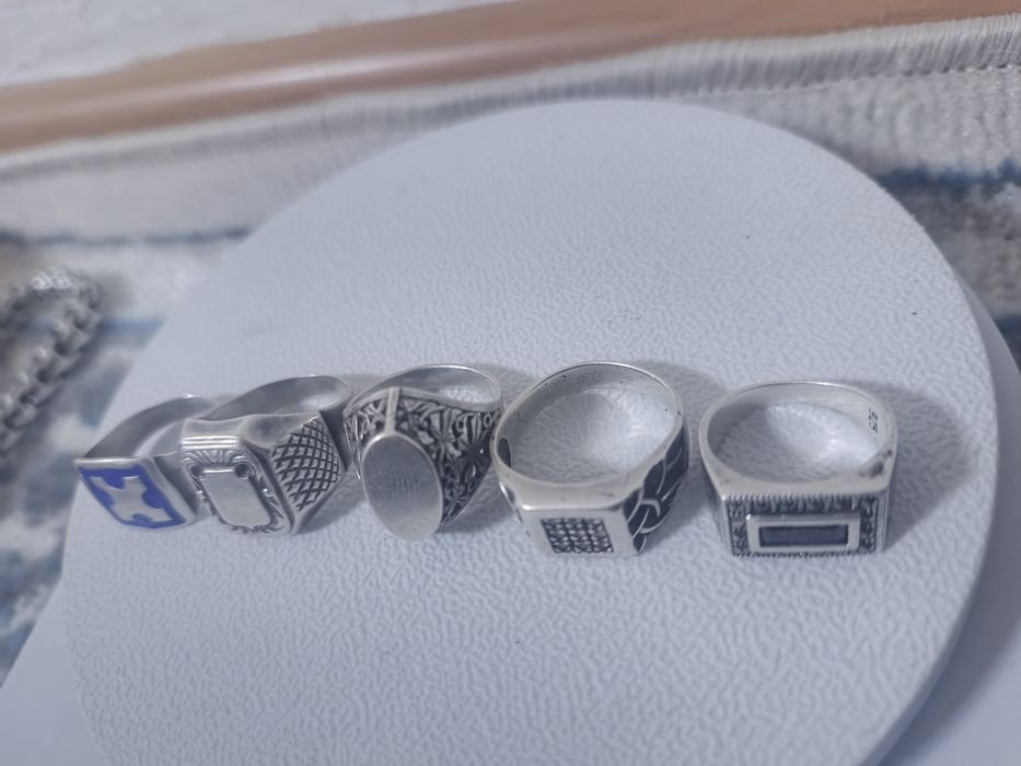 Күміс ерлер жүзіктері