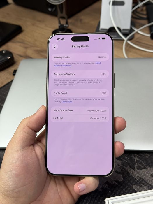 iPhone 16 Pro Max 256GB 1Sim+eSIM IDEAL