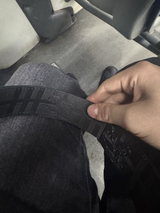 Curea burberry reversibila