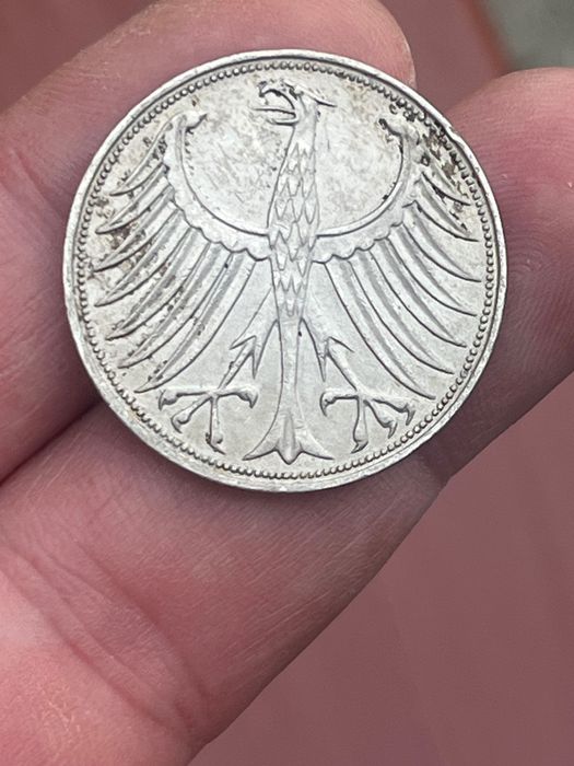 Moneda 5 marci 1958 j
