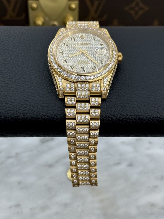 Rolex Date-Just Arabic Ice Out 41mm ETA 3135