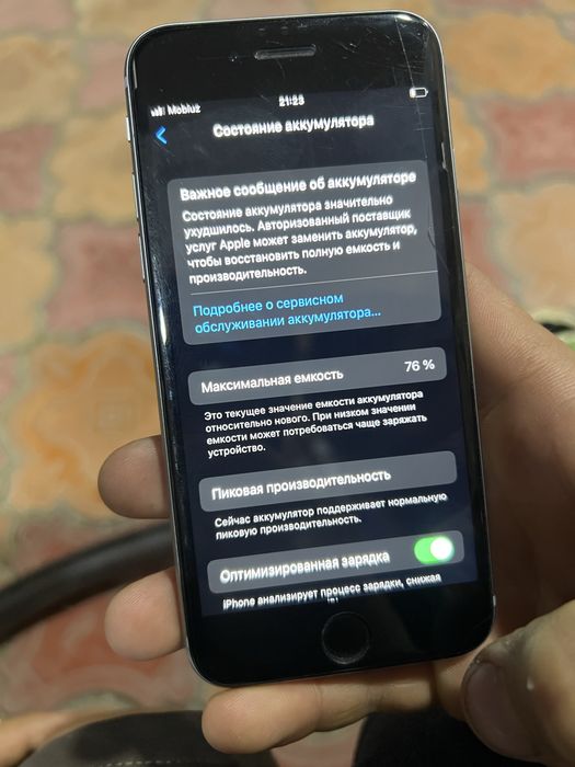 Iphone 6s holati yaxshi